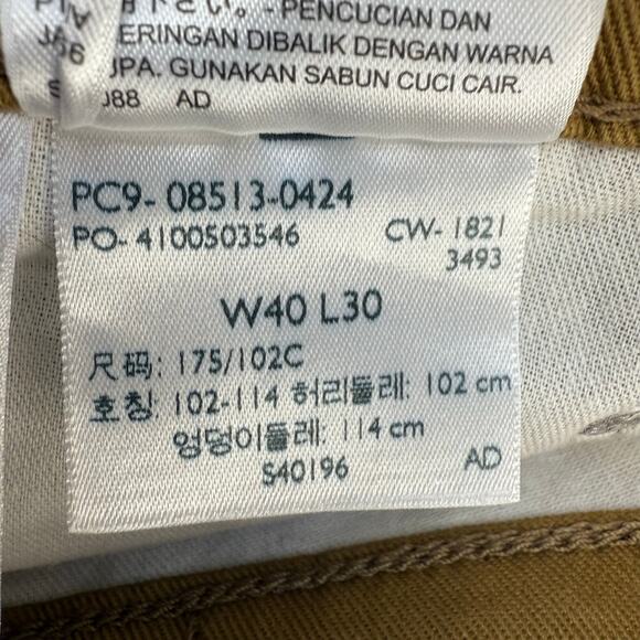 Levi's 513 Men's 40x30 Mustard Gold Straight Leg Preppy Business Casual Normcore - Picture 8 of 14